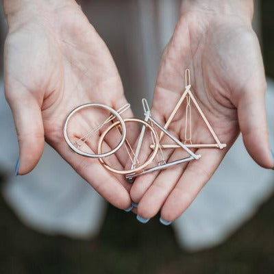 Gold Shine Hair Clip