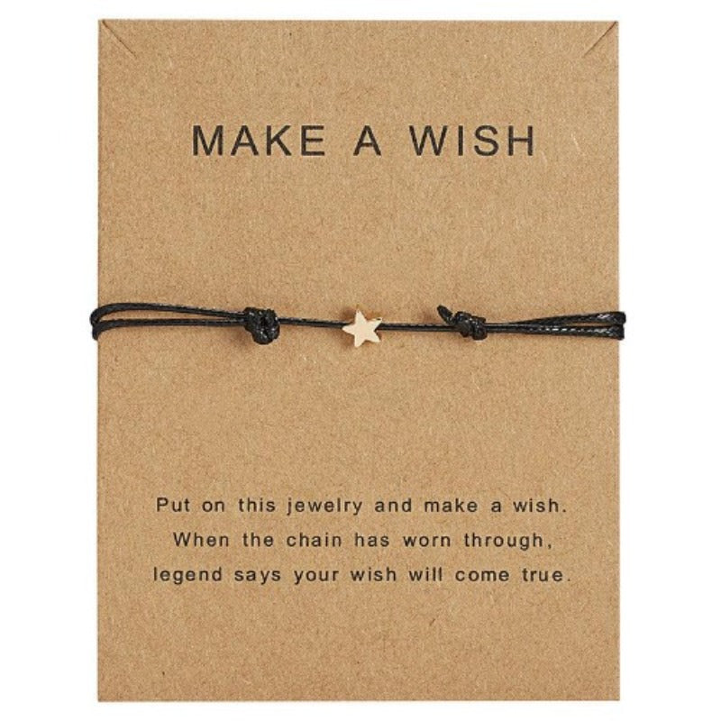 Make A Wish Adjustable Bracelet